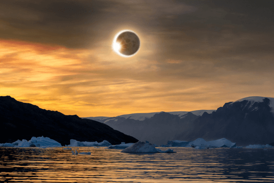 Totale Sonnenfinsternis und die drei Perlen der Arktis: Spitzbergen, Grönland & Island
