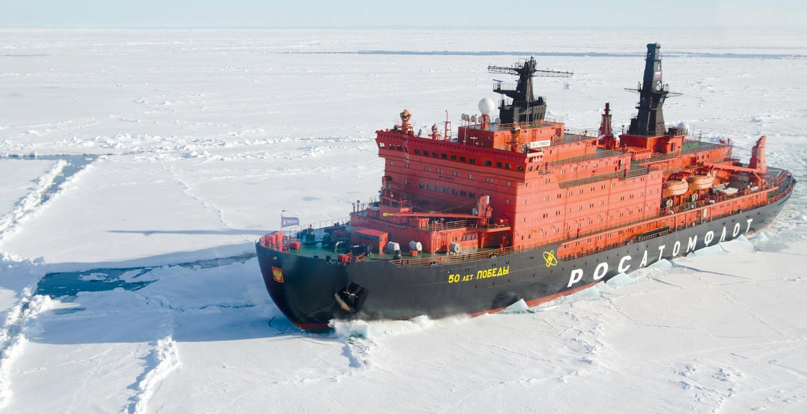 50 Years of Victory – the world’s most powerful icebreaker