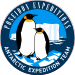 Poseidon Expeditions Parka: Aufnäher Reiseziel Antarktis mit Pinguinen