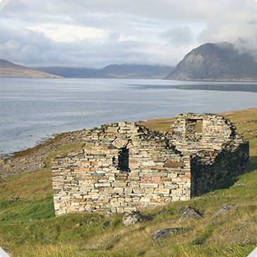 Arktis. Süd-Westgrönland. WIKINGERGESCHICHTE