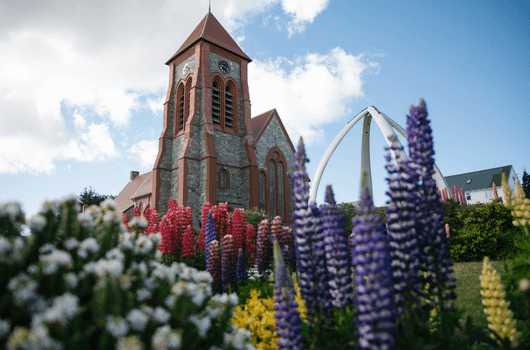 Die anglikanische Christ Church Cathedral auf den Falklandinseln ist die südlichste Kathedrale der Welt.
