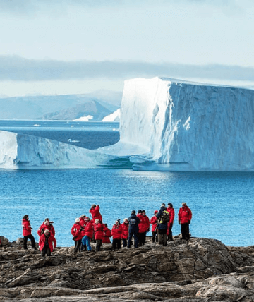 Eisberge, Fjorde, Eisbären und die arktische Tierwelt