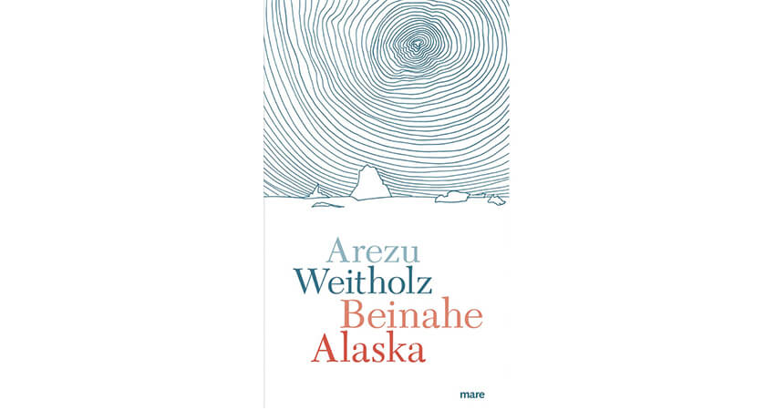 Buchtitel von Arezu Weitholz - Beinahe Alaska 05_Titel