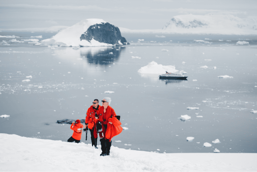 Expeditionskreuzfahrt: Wandern in der Antarktis