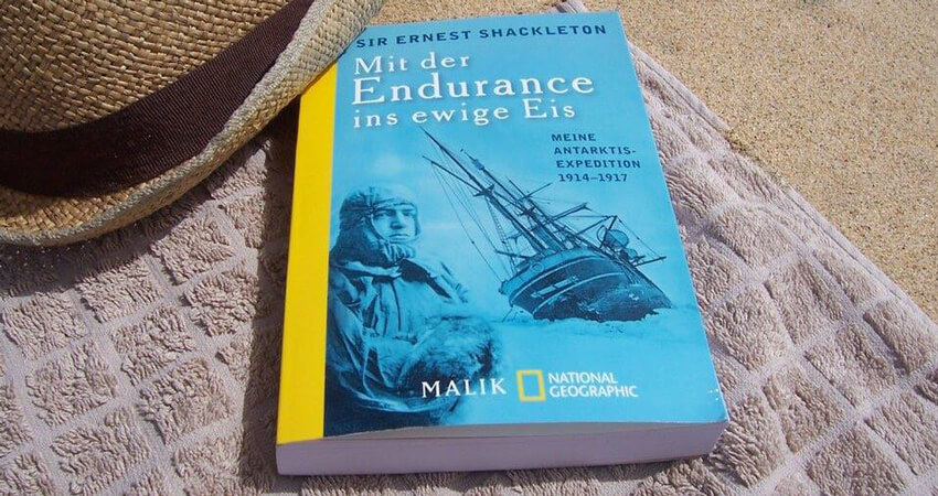 Buchtitel Ernest Shackleton - Mit der Endurance ins ewige Eis Cover